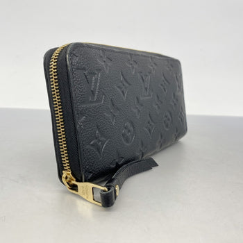 Louis Vuitton Monogram Empreinte Zippy Wallet M61864 Noir