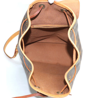 Louis Vuitton Montsouris Mm Backpack/Daypack Monogram Brown M51136