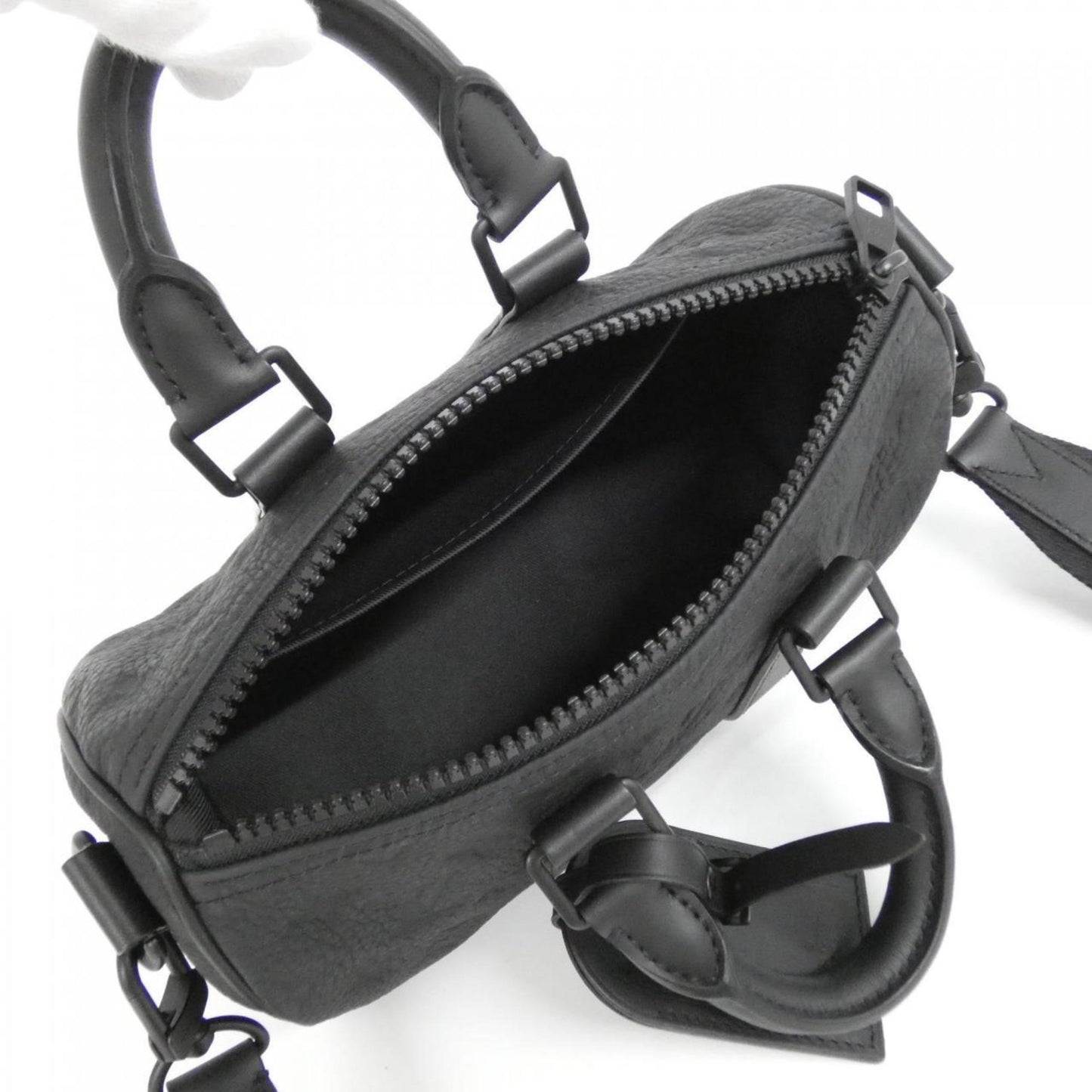 Louis Vuitton Taurillon Monogram Keepall Bandouliere 25Cm Boston Bag M20900