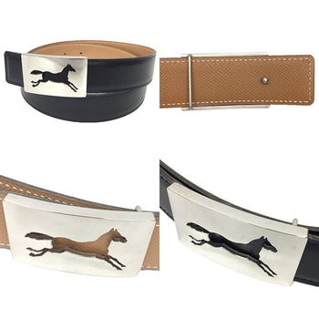 Hermes Herms Leather Belt