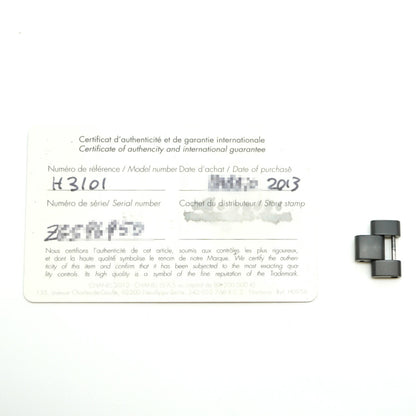 Chanel J12 Gmt H3101 Black Dial