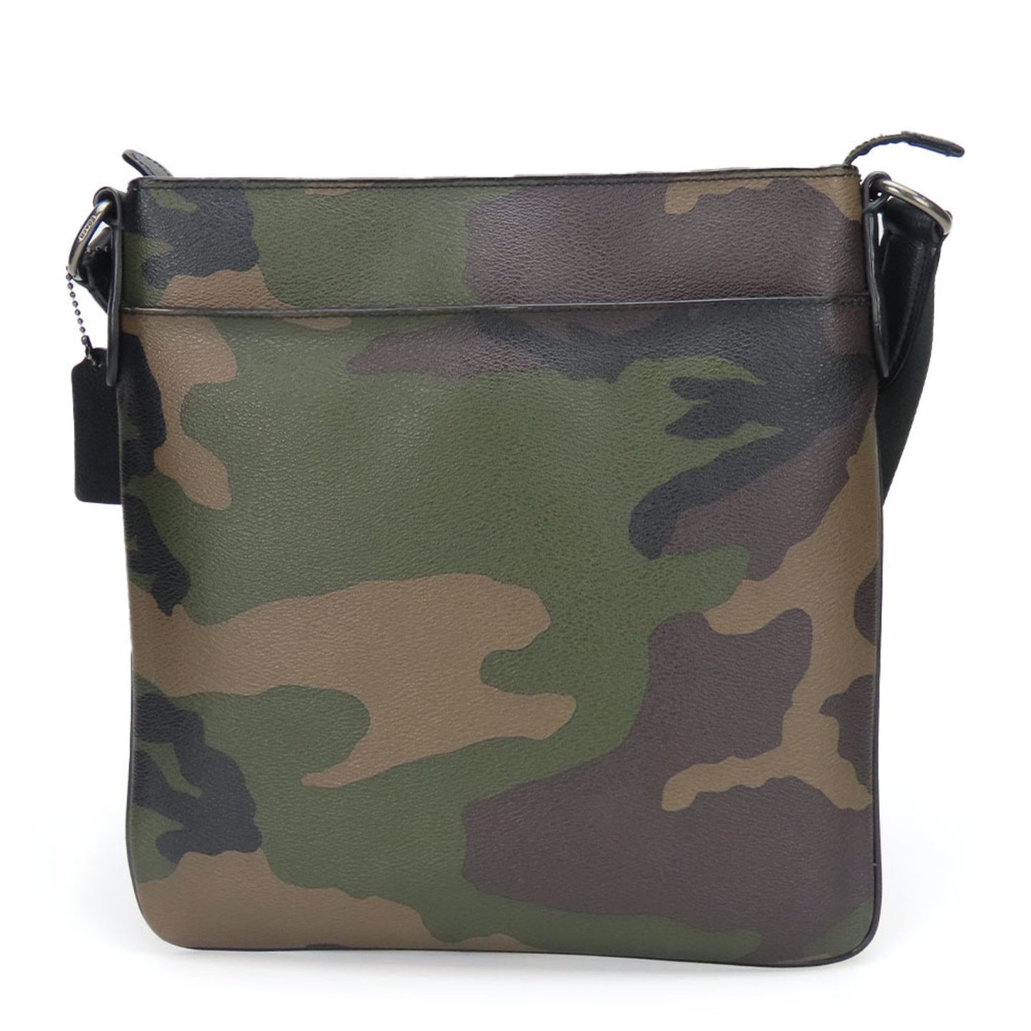 Coach Shoulder Bag F59894 Leather Camouflage