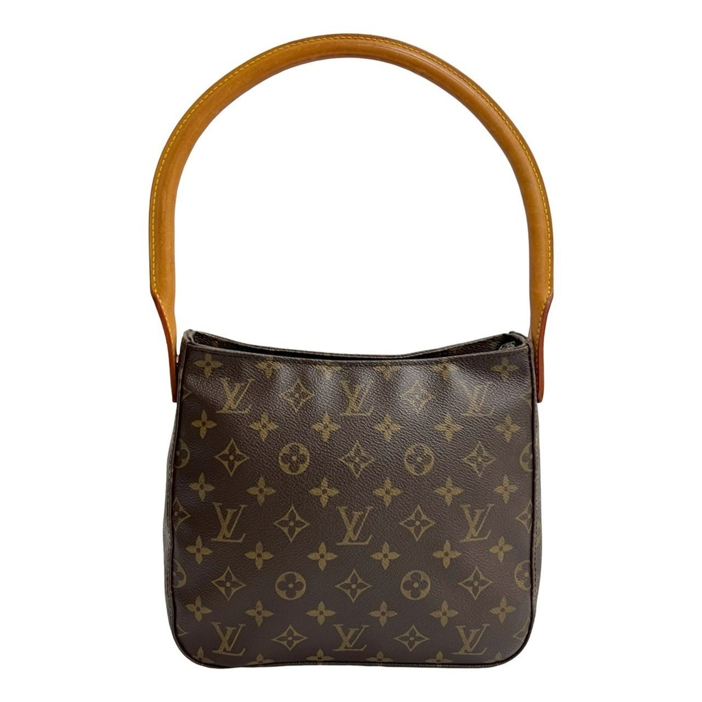 Louis Vuitton Looping Mm Monogram Leather One-Shoulder Bag/Semi-Shoulder Bag