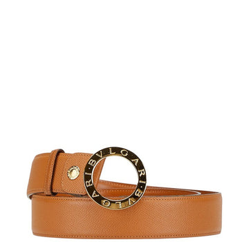 Bvlgari Belt Size: 105 42 Brown Leather