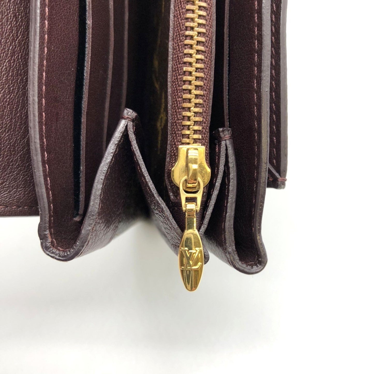 Louis Vuitton M60362 Portefeuille Elysee Long Wallet Brown Monogram Canvas Leather