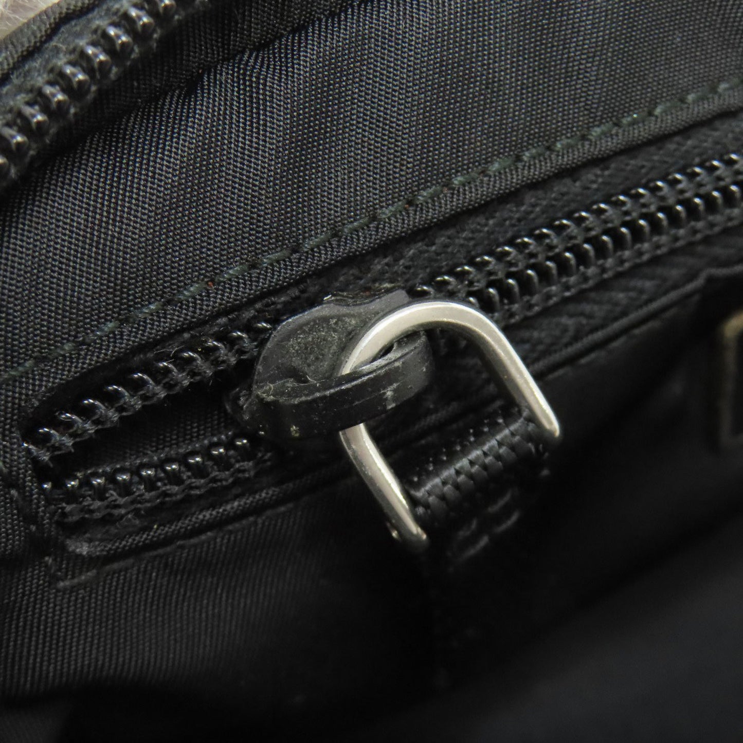 Prada Logo Hardware Body Bag Nylon Material