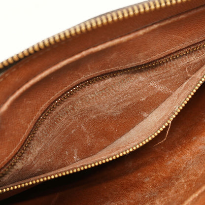 Louis Vuitton Monogram Marly Dragonne Gm Clutch Bag M51825 Brown