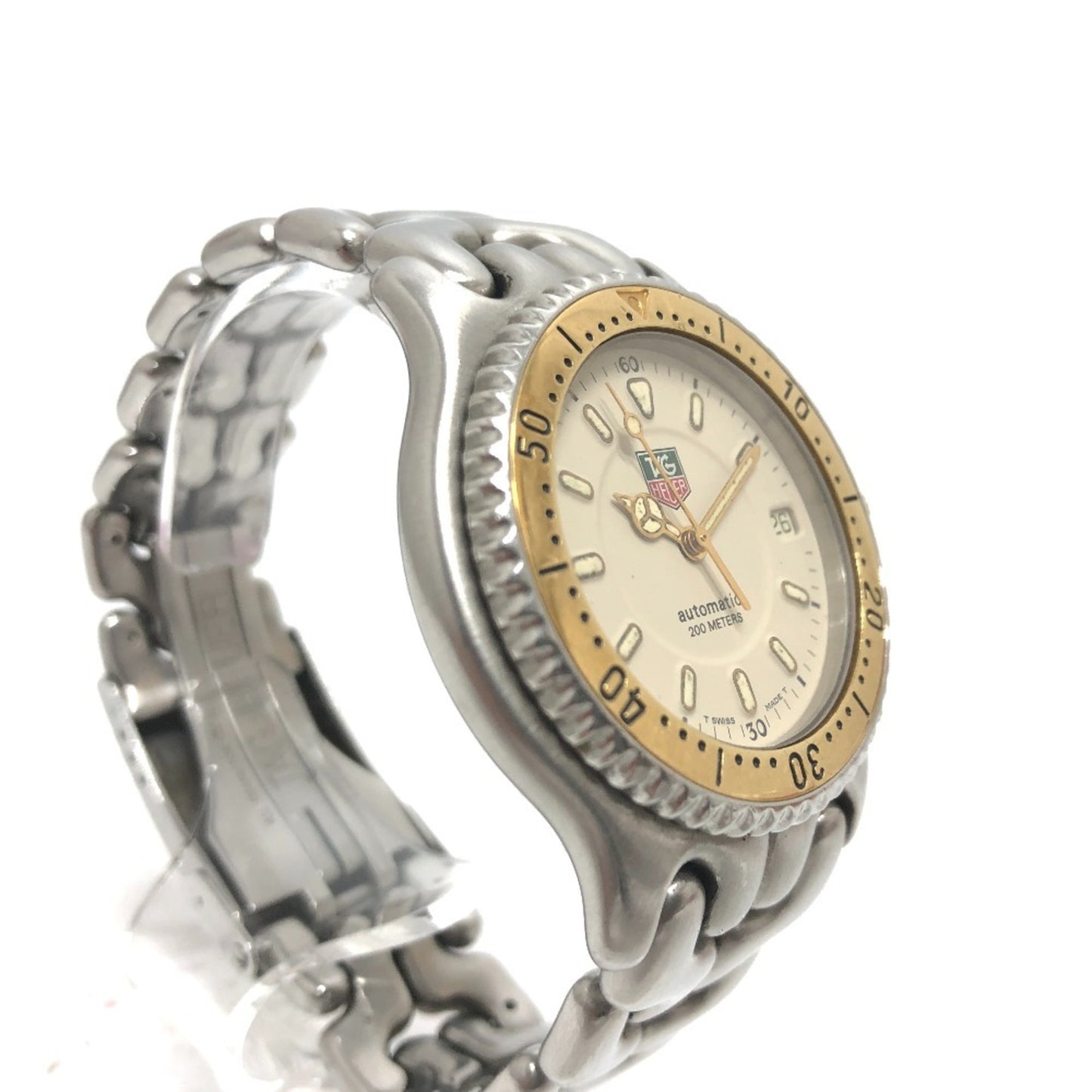 Tag Heuer S87.006E Cell Series 200M Automatic Wristwatch Ss Gp