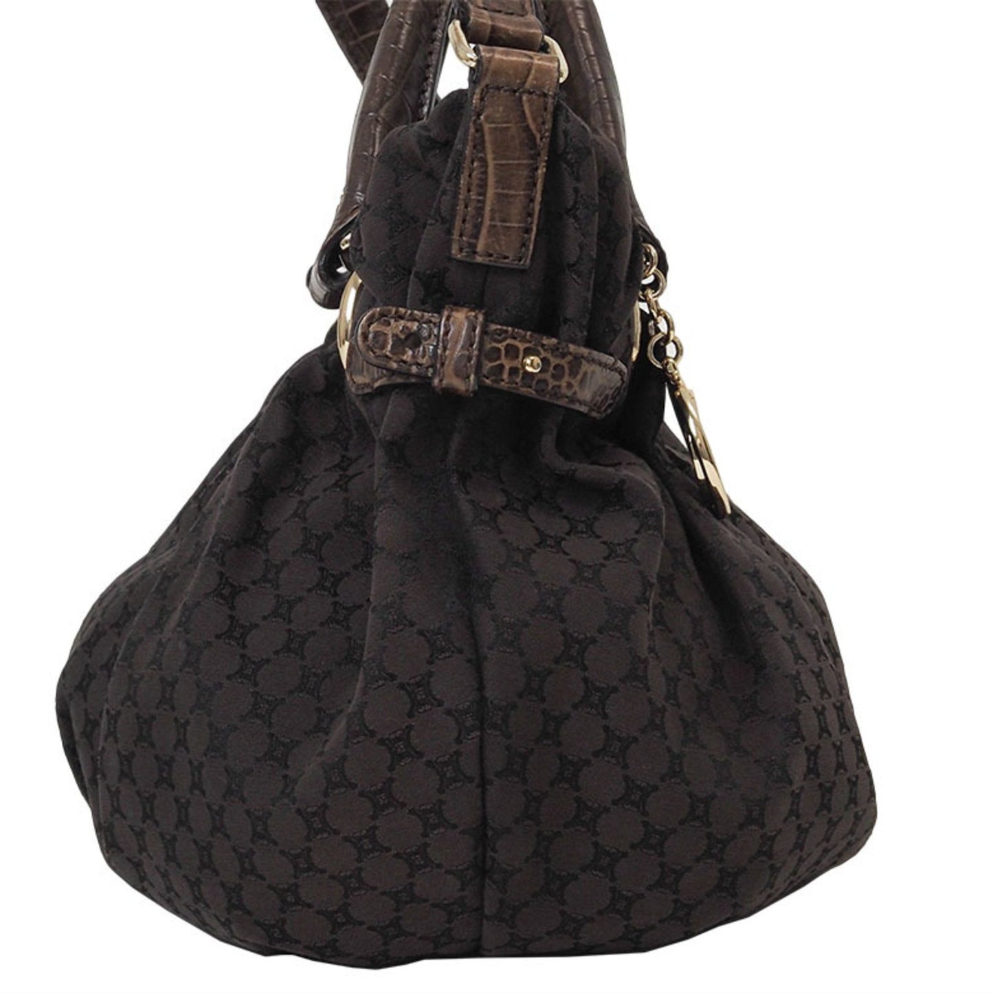 Celine Pillow Small Bag Shoulder Tote Brown