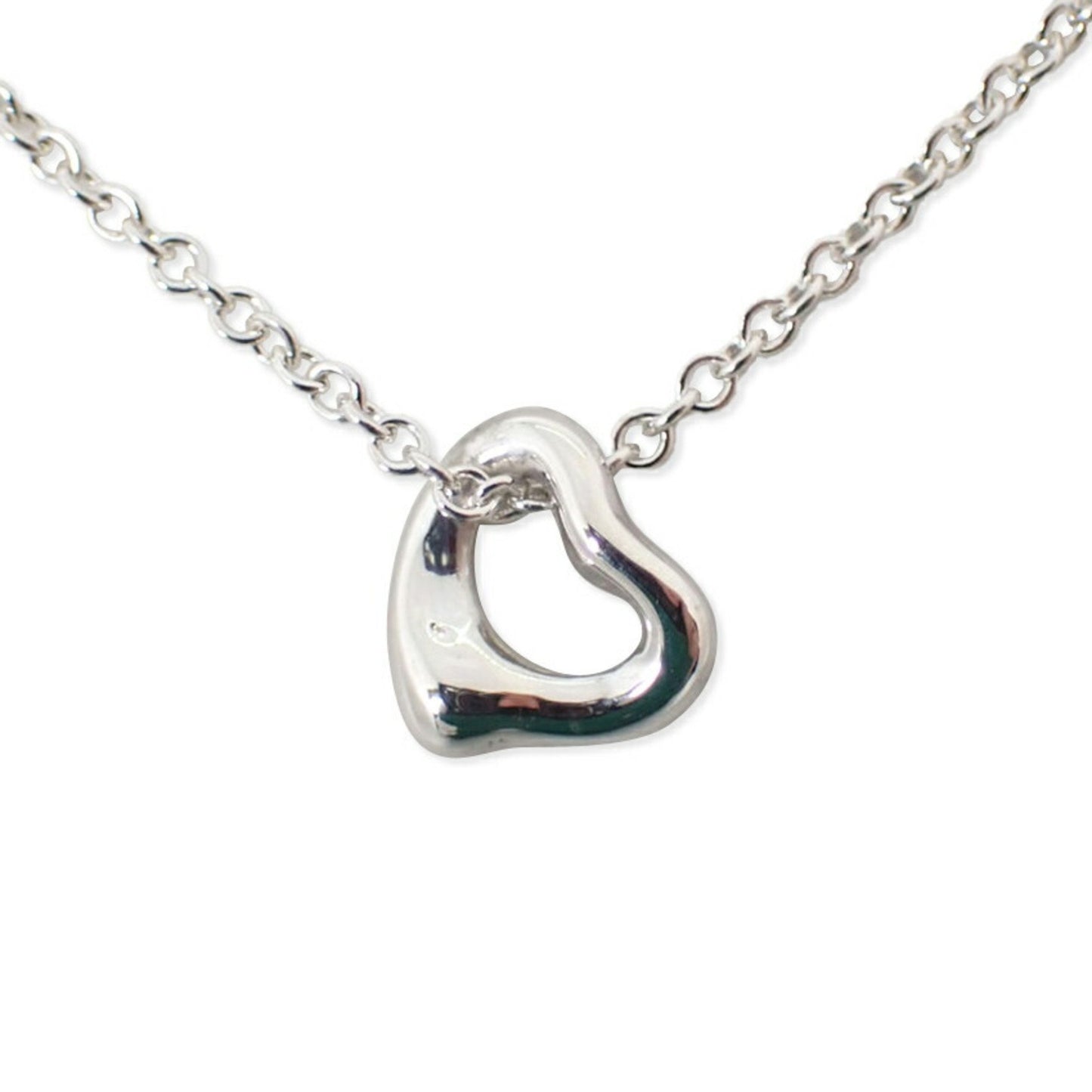 Tiffany Ag925 Mini Heart Pendant Necklace