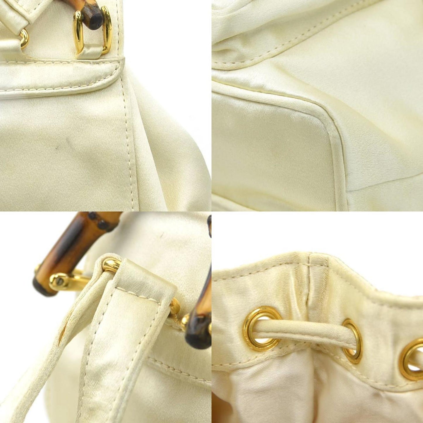 Gucci Bamboo Satin Backpack