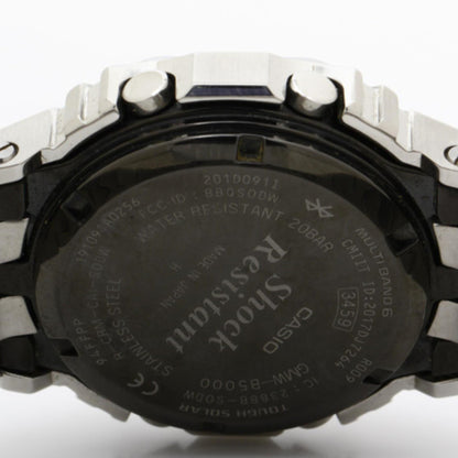 Casio G-Shock Gmw-B5000 Full Metal Men'S Watch With Silver Digital Dial And Stainless Steel