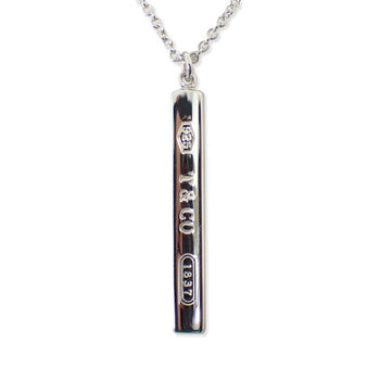 Tiffany Sv925 1837 Bar Pendant