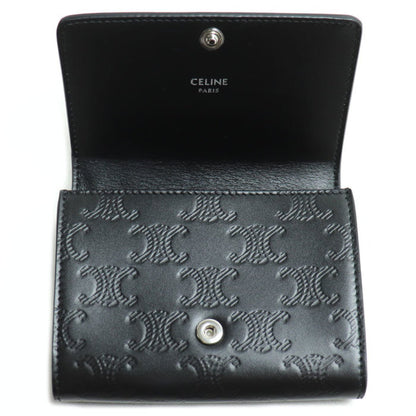 Celine Triomphe Embossed Card Holder