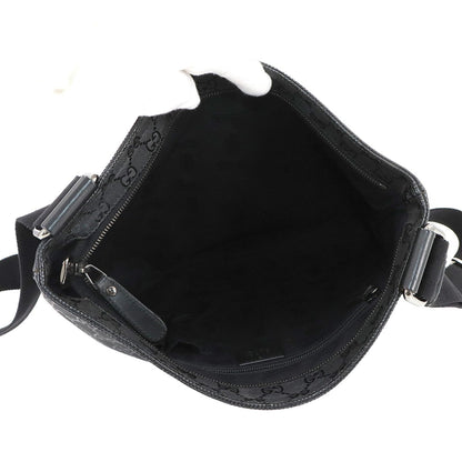 Gucci Gg Imprime Shoulder Bag In Black Pvc