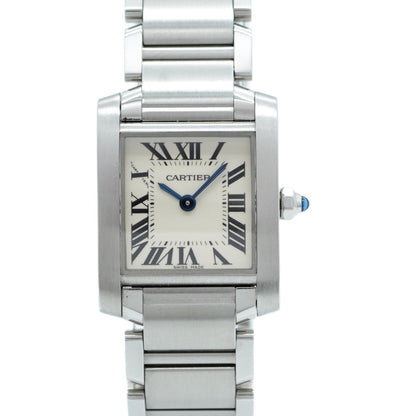 Cartier Tank Franaise W51008Q3 White Dial