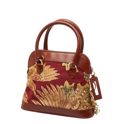 Salvatore Ferragamo Botanical Print Handbag/Shoulder Bag