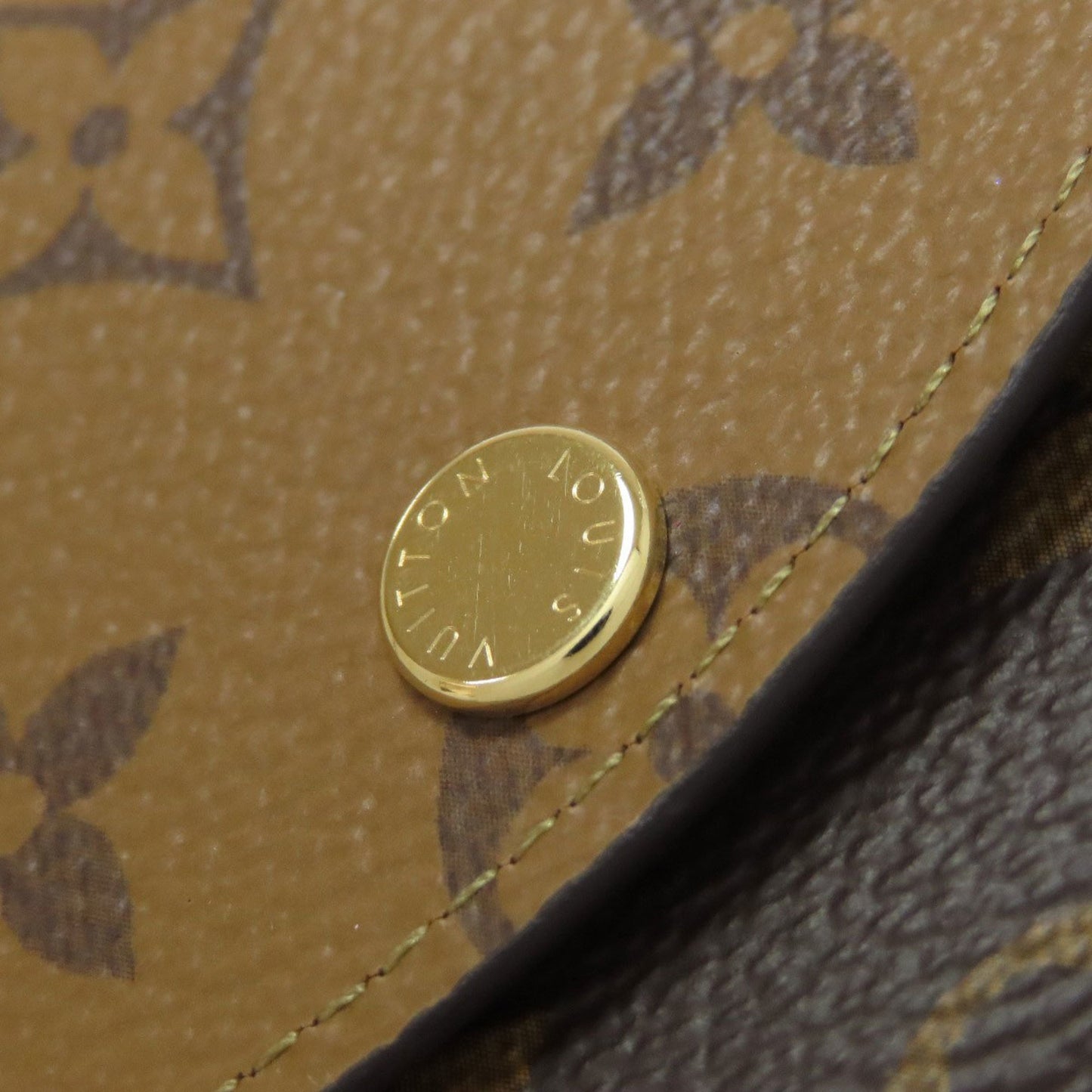 Louis Vuitton M82333 Porte Monnaie Rosalie Coin Case Monogram Reverse