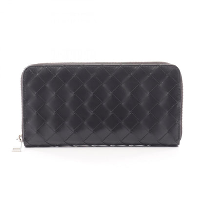Bottega Veneta Intrecciato Round Long Wallet