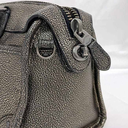 Coach 2-Way Bag Ec-22941 Gold 33684 Handbag Leather Coach Shoulder Mini Boston