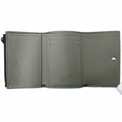 Louis Vuitton Victor Wallet Tri-Fold Monogram Shadow M13216 Olive Green