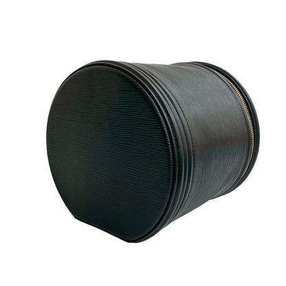 Louis Vuitton Vintage Cannes Epi Leather Handbag Vanity Bag Noir Black 13489