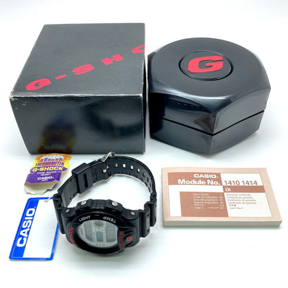 G-Shock Casio Dw-6100-7V Watch M1414 (Overseas Limited Edition) With Temperature Sensor