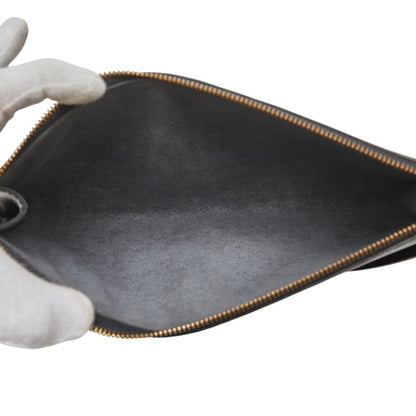 Louis Vuitton Epi Pochette Accessory Pouch M52982 Black Noir Leather