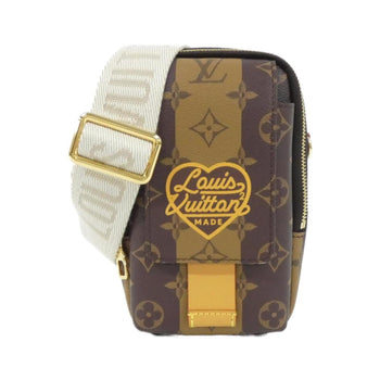 Canvas Louis Vuitton Shoulder Bag Coated