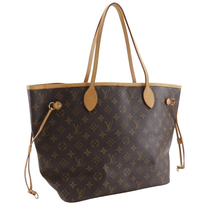 Louis Vuitton Neverfull Mm Tote Bag M40156 Monogram Canvas 2008 Brown Ar4088