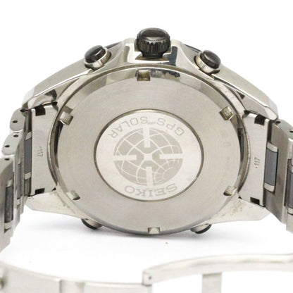Seiko Astron Solar Gps Ceramic Steel