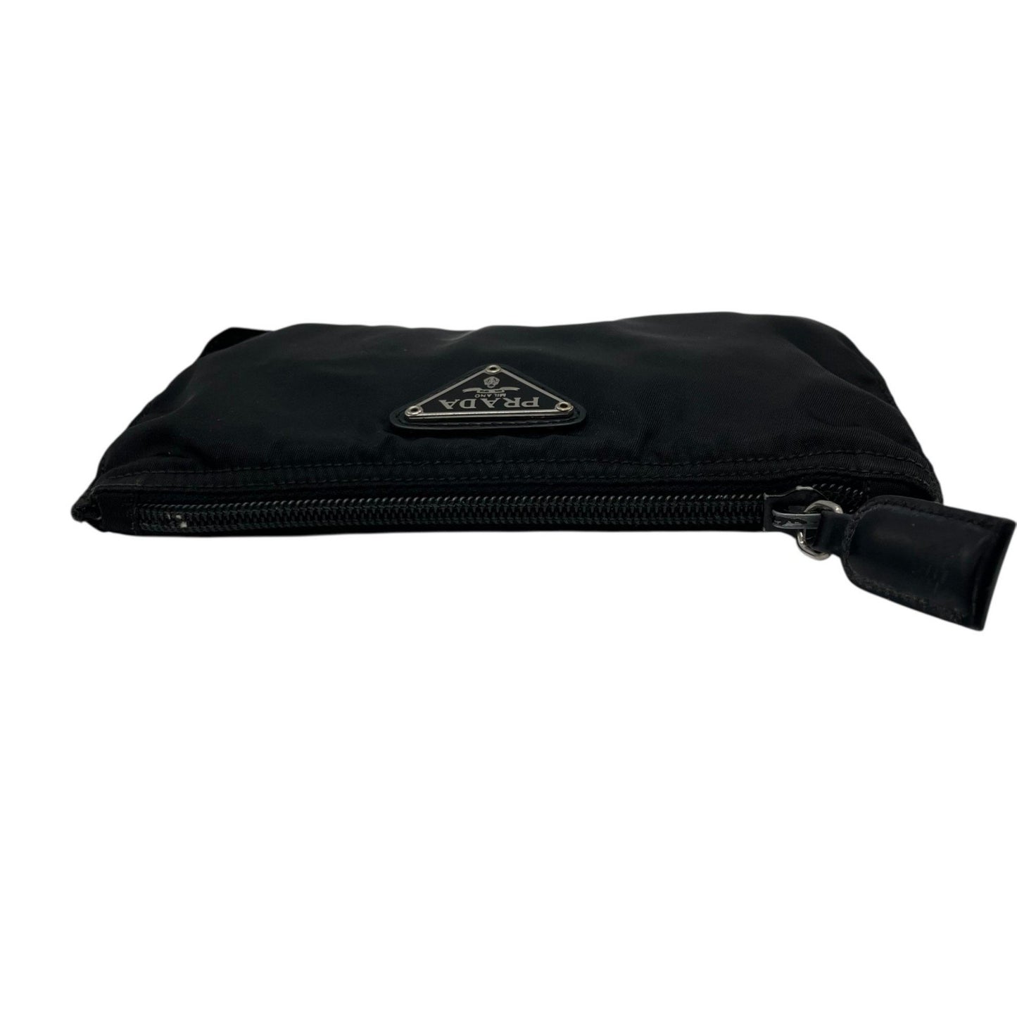 Prada M3 Nylon Mini Pouch Bag In Black