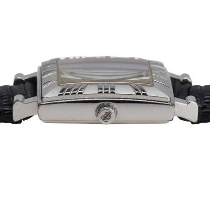 Tiffany & Co. Atlas Quartz Watch With Silver Dial