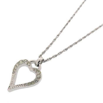 Christian Dior Heart Rhinestone Necklace