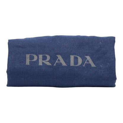 Prada Shoulder Strap Brown Silver Leather