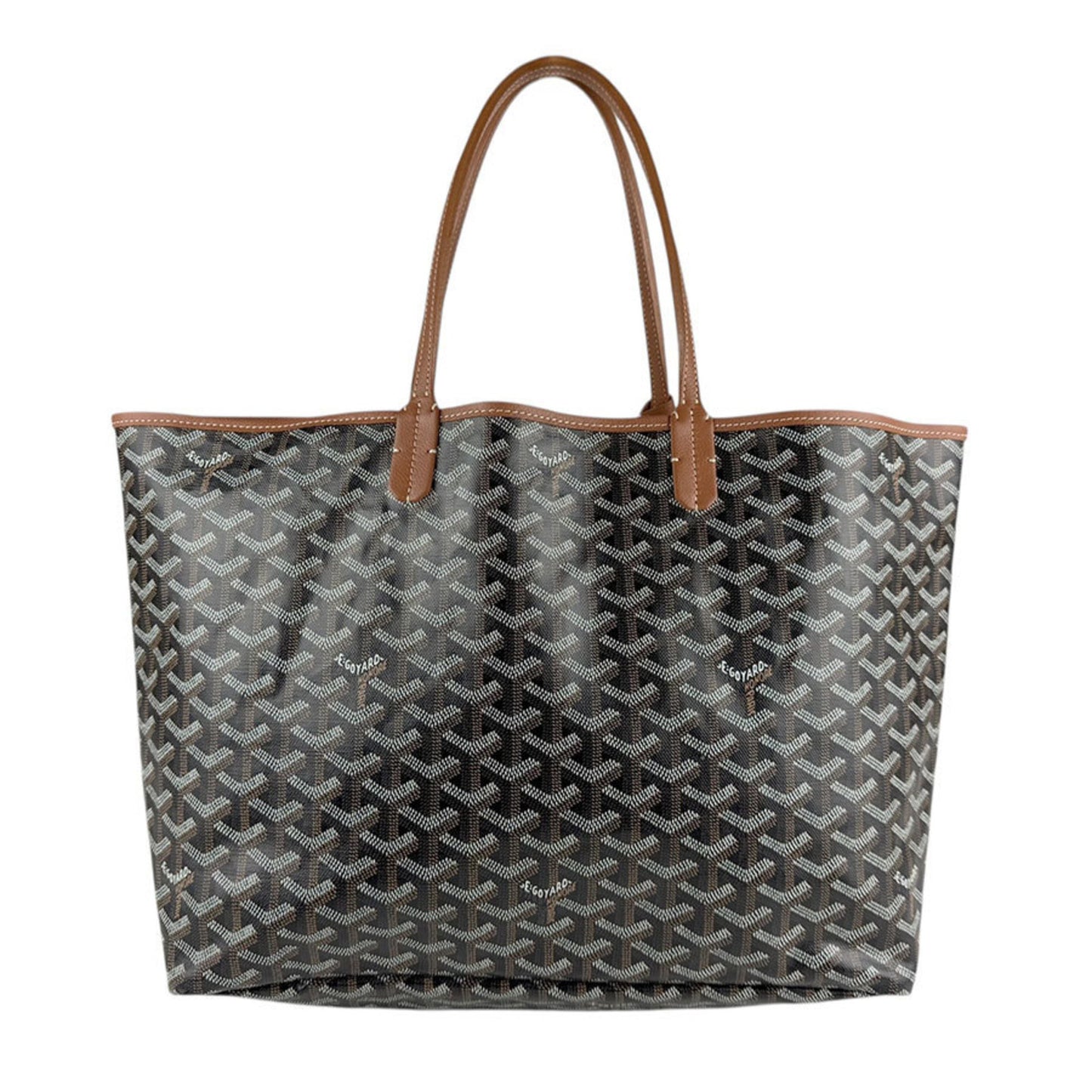 Goyard Saint Louis Pm Tote Bag In Brown