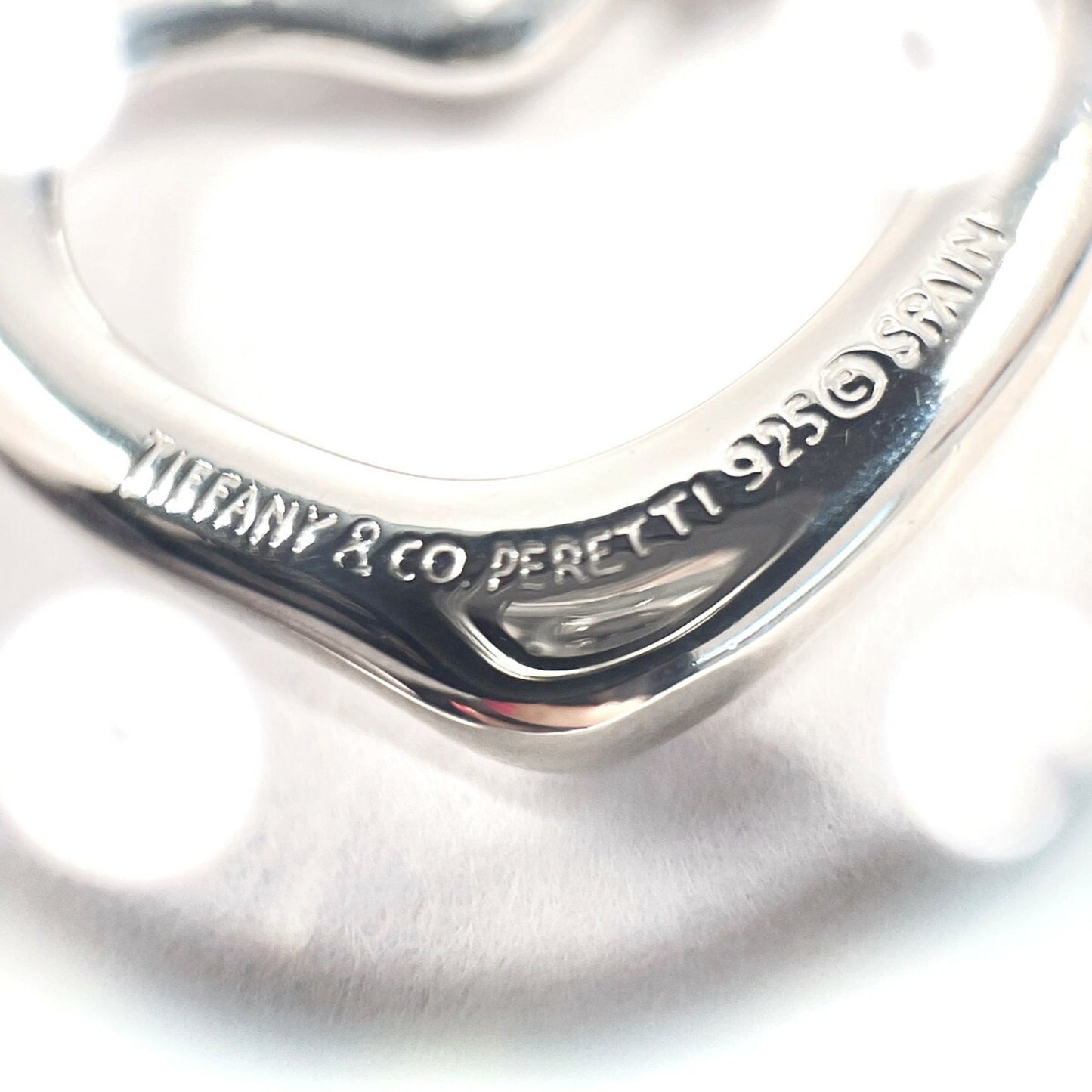 Tiffany & Co. Tiffany Heart Elsa Peretti Necklace In 925 Sterling Silver