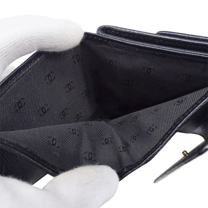 Chanel Women'S Bifold Wallet With Coco Button