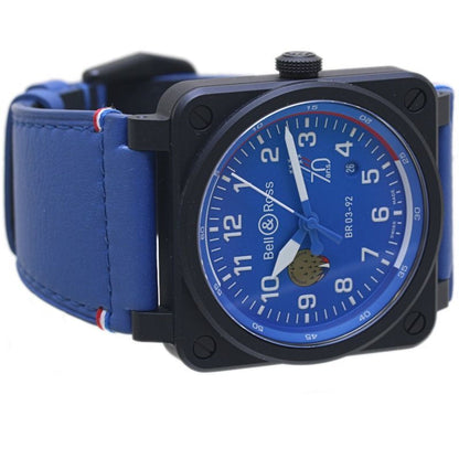 Bell & Ross Br-03 Patrouille De France 70Th Anniversary Watch Br0392-Paf7-Ce Sca Br03-92-Cbl