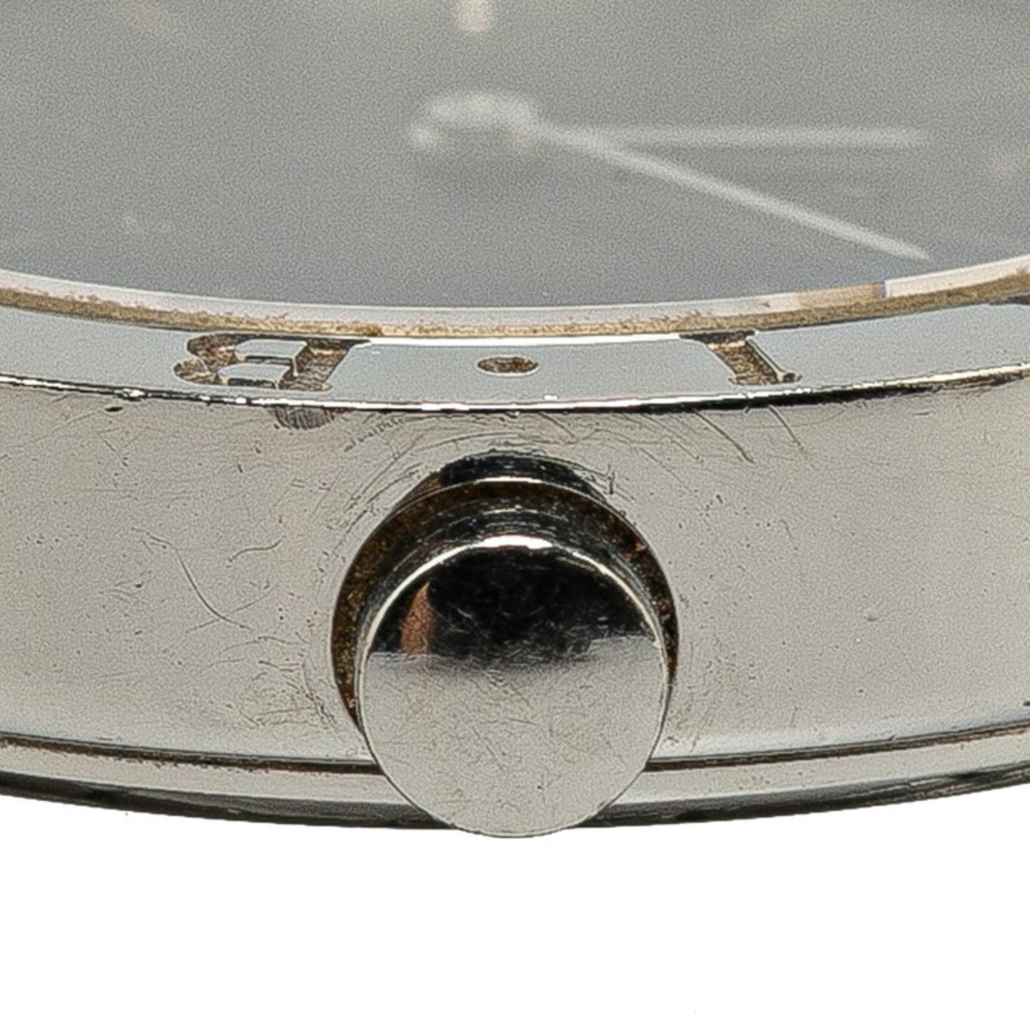 Bvlgari Watch Bb30Ss Quartz Black Dial Stainless Steel