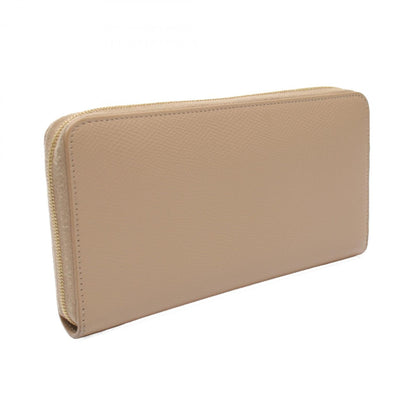 Celine Large Zipped Wallet Round Long Leather