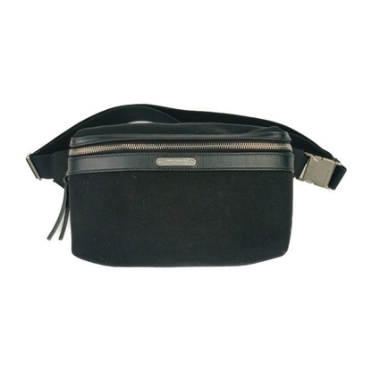 Yves Saint Laurent Saint Laurent Paris Saint Laurent Paris Waist Bag City Belt 505973 Black Canvas
