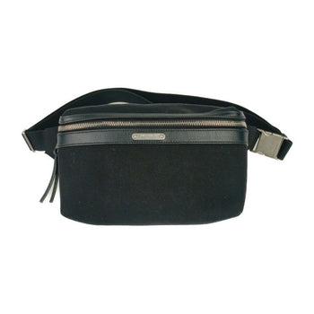 Yves Saint Laurent Saint Laurent Paris Saint Laurent Paris Waist Bag City Belt 505973 Black Canvas