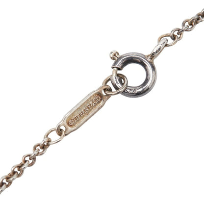 Tiffany & Co. Double Cross Pendant Necklace In 925 Sterling Silver