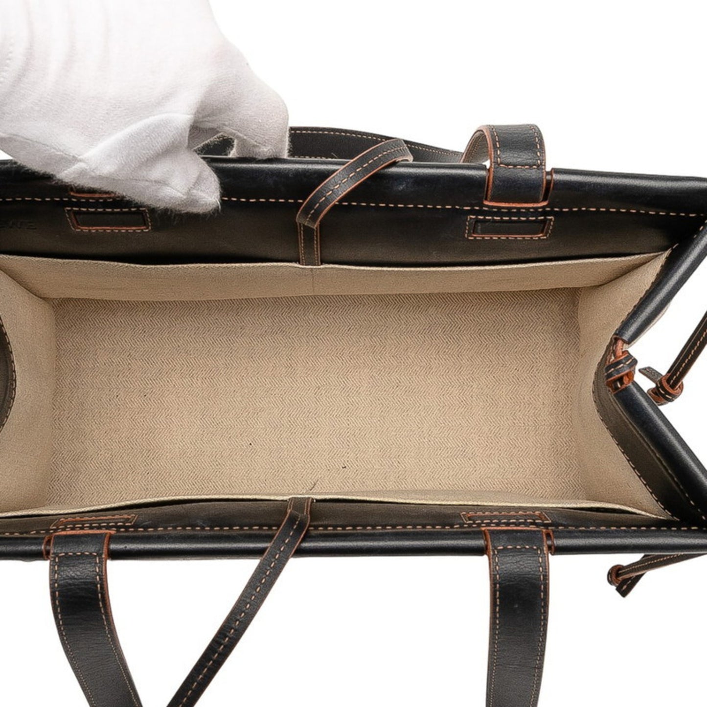 Loewe Anagram Cushion Tote Shoulder Bag In Beige