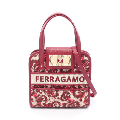 Salvatore Ferragamo Double Gancini Iconic Mini Handbag