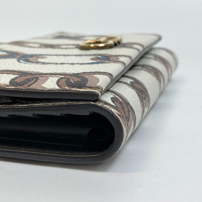 Salvatore Ferragamo 2Way Shoulder Bag Hand Bag Whitebased Goldhardware