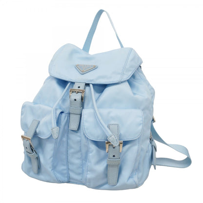Prada Tessuto Backpack In Sky Blue Nylon