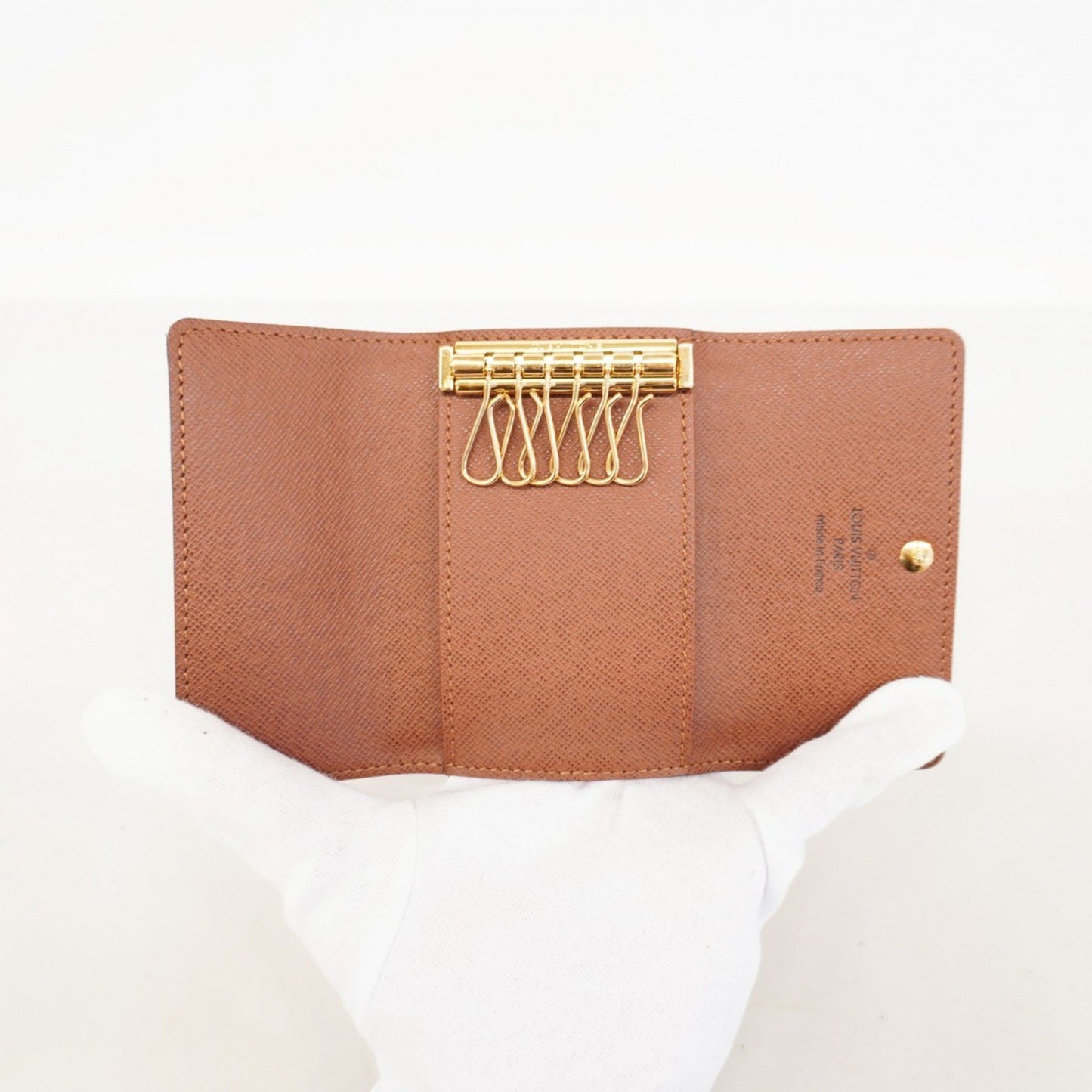 Louis Vuitton Monogram Multicle 6 Key Case M62630 Brown