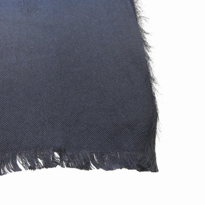 Christian Dior Dior Jacquard Logo Large Stole/Scarf Silk Shawl Gradient Scarf Wrap 140 X Blue